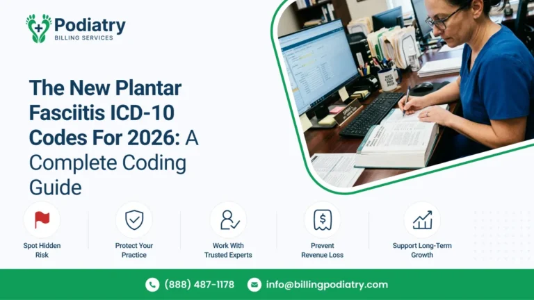 The New Plantar Fasciitis ICD-10 Codes for 2026: A Complete Coding Guide for M67.A01, M67.A02, and M67.A09